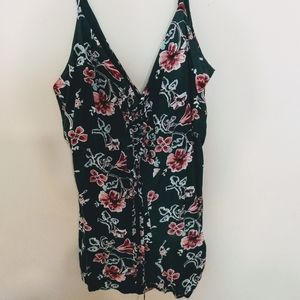 2/$16Floral summer dress romper